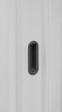 Межкомнатная дверь S-1 ПО Белый КУПЕ одностворчатая V.Doors
