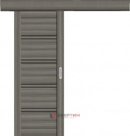 Межкомнатная дверь QX-41 ПО Миндаль КУПЕ одностворчатая Quest doors