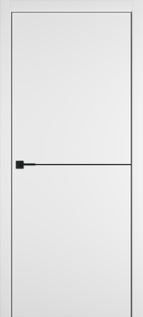 Межкомнатная дверь QMA-1 ПГ Велюр белый Quest doors